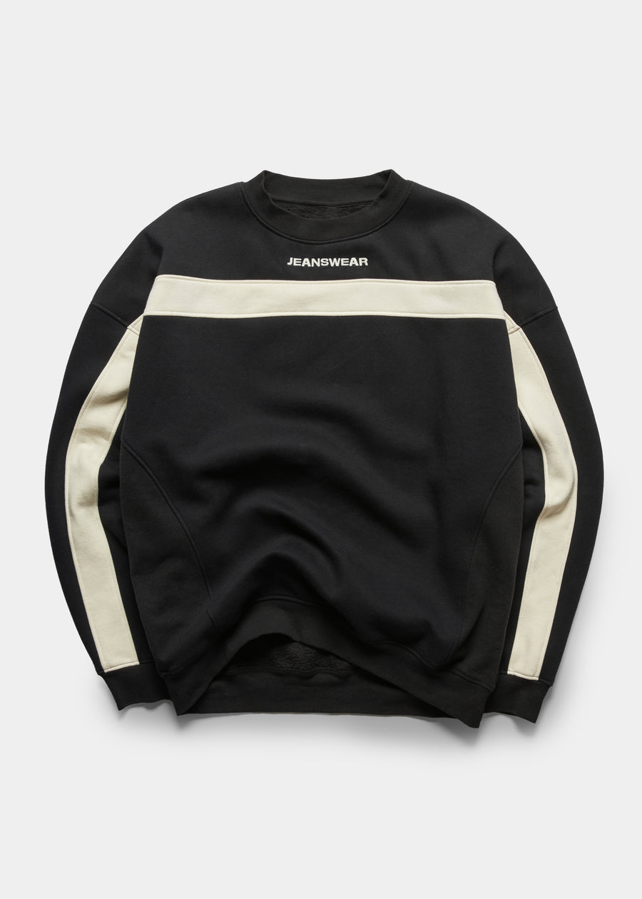 Jeanswear Panel Washed Sweatshirt