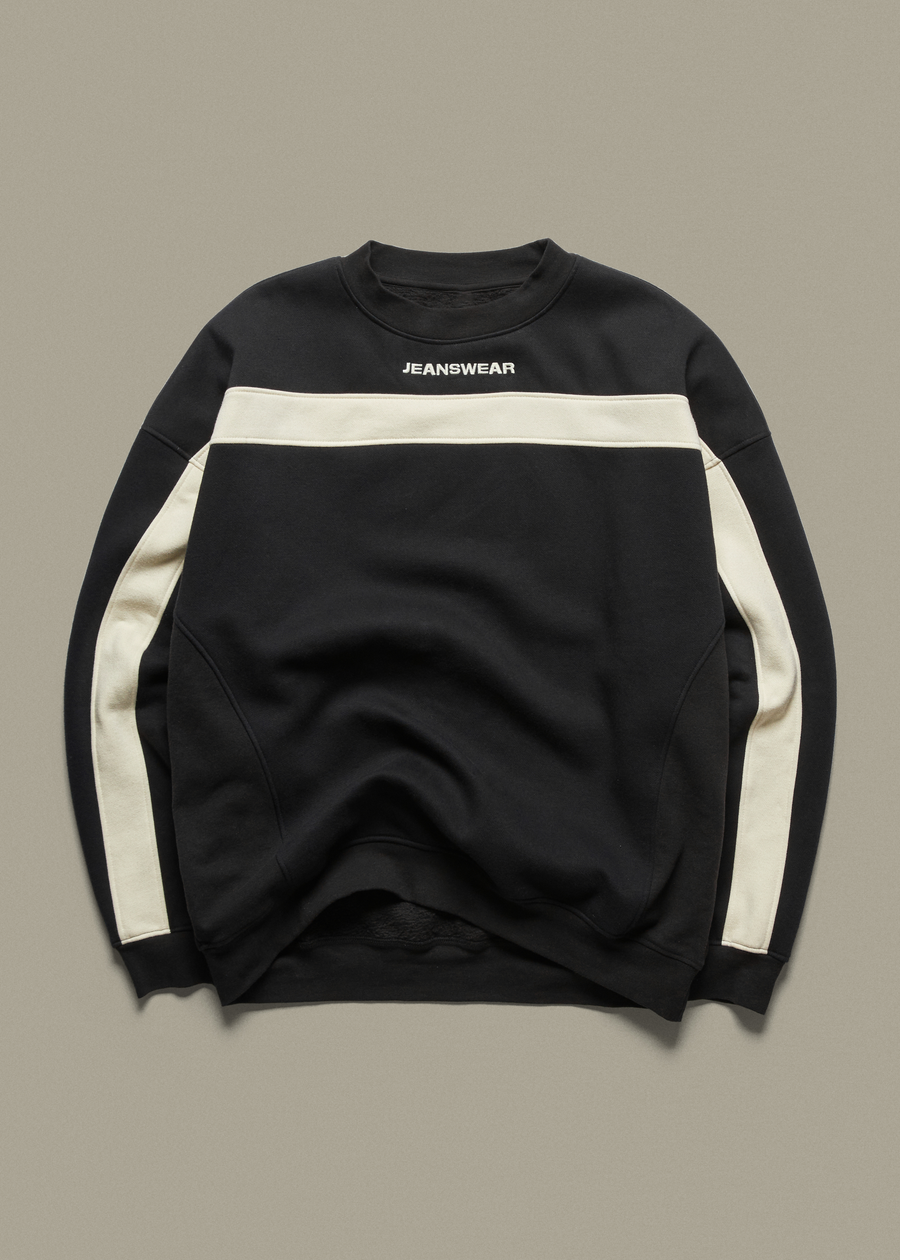 Jeanswear Panel Washed Sweatshirt