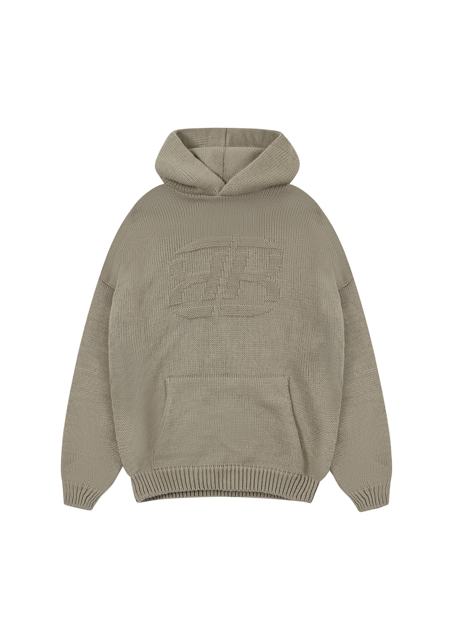 Branded Knit Hoodie – Brother and Kin