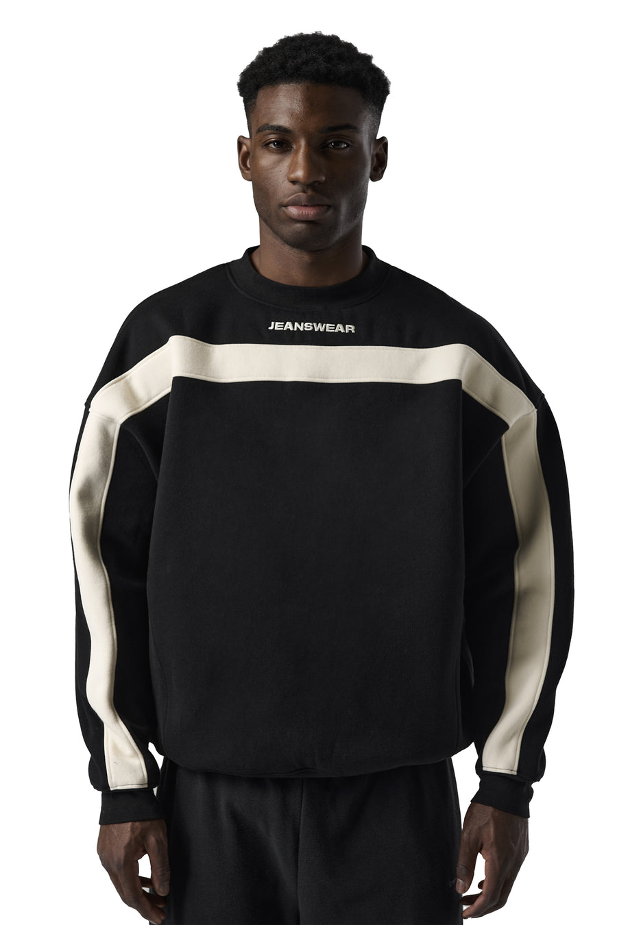 Jeanswear Panel Washed Sweatshirt