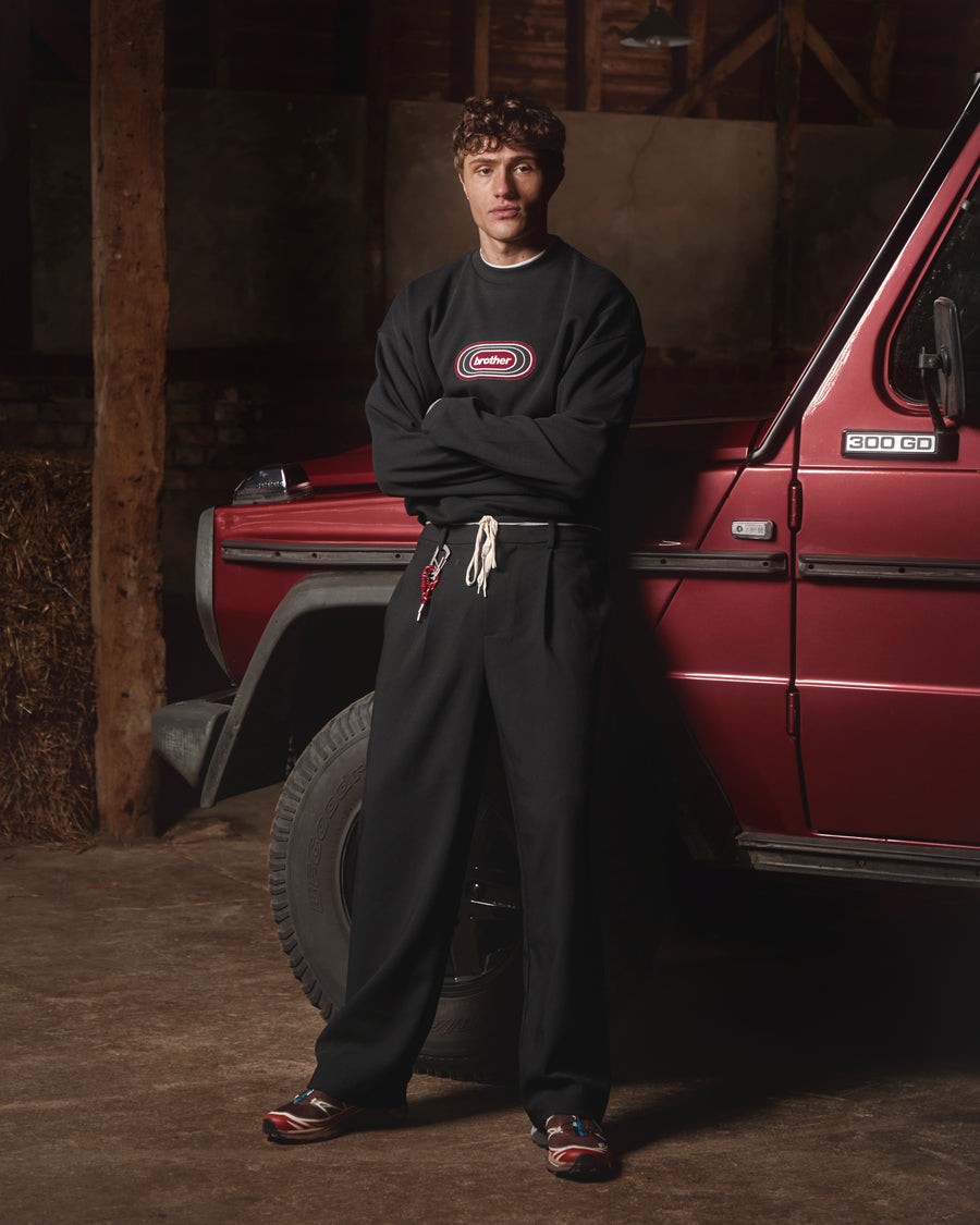 Dart Pleated Trouser