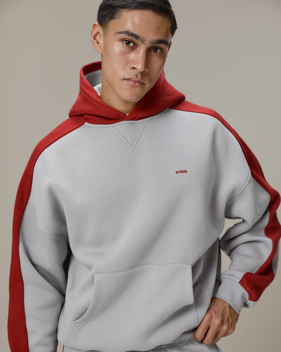 Brokin Panel Hoodie