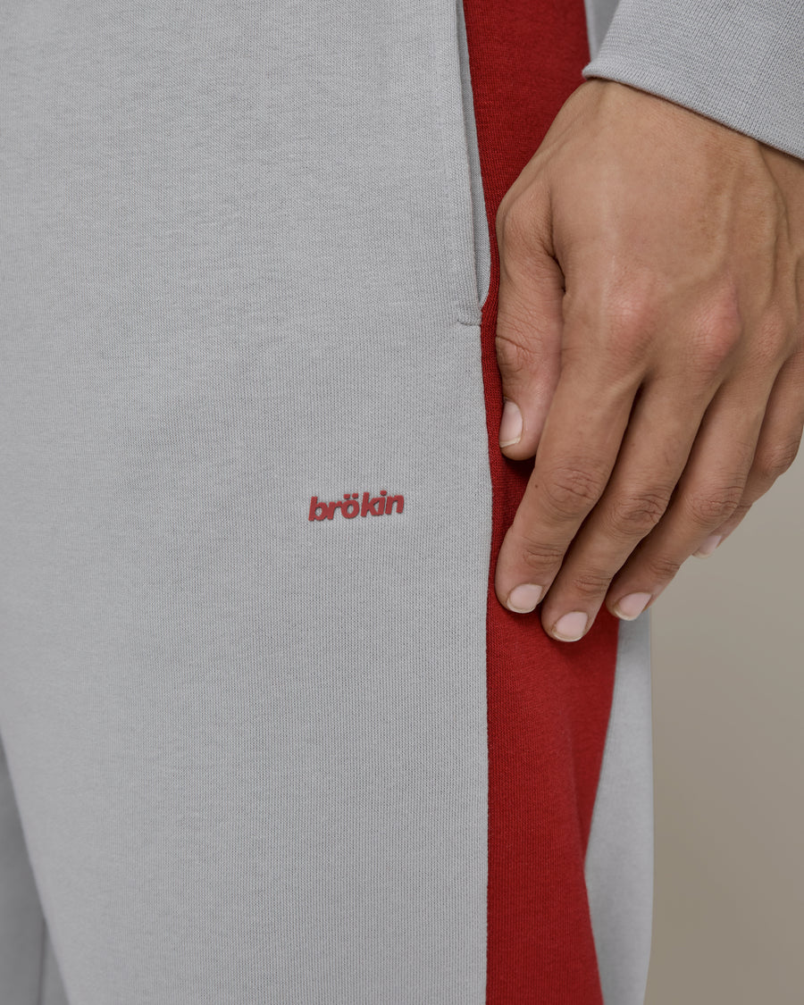 Brokin Panel Straight Leg Sweatpants