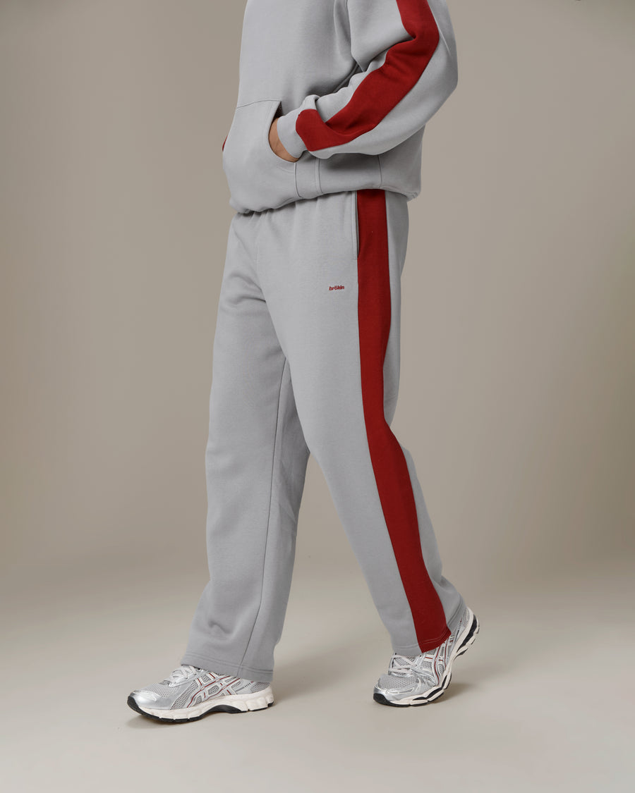 Brokin Panel Straight Leg Sweatpants