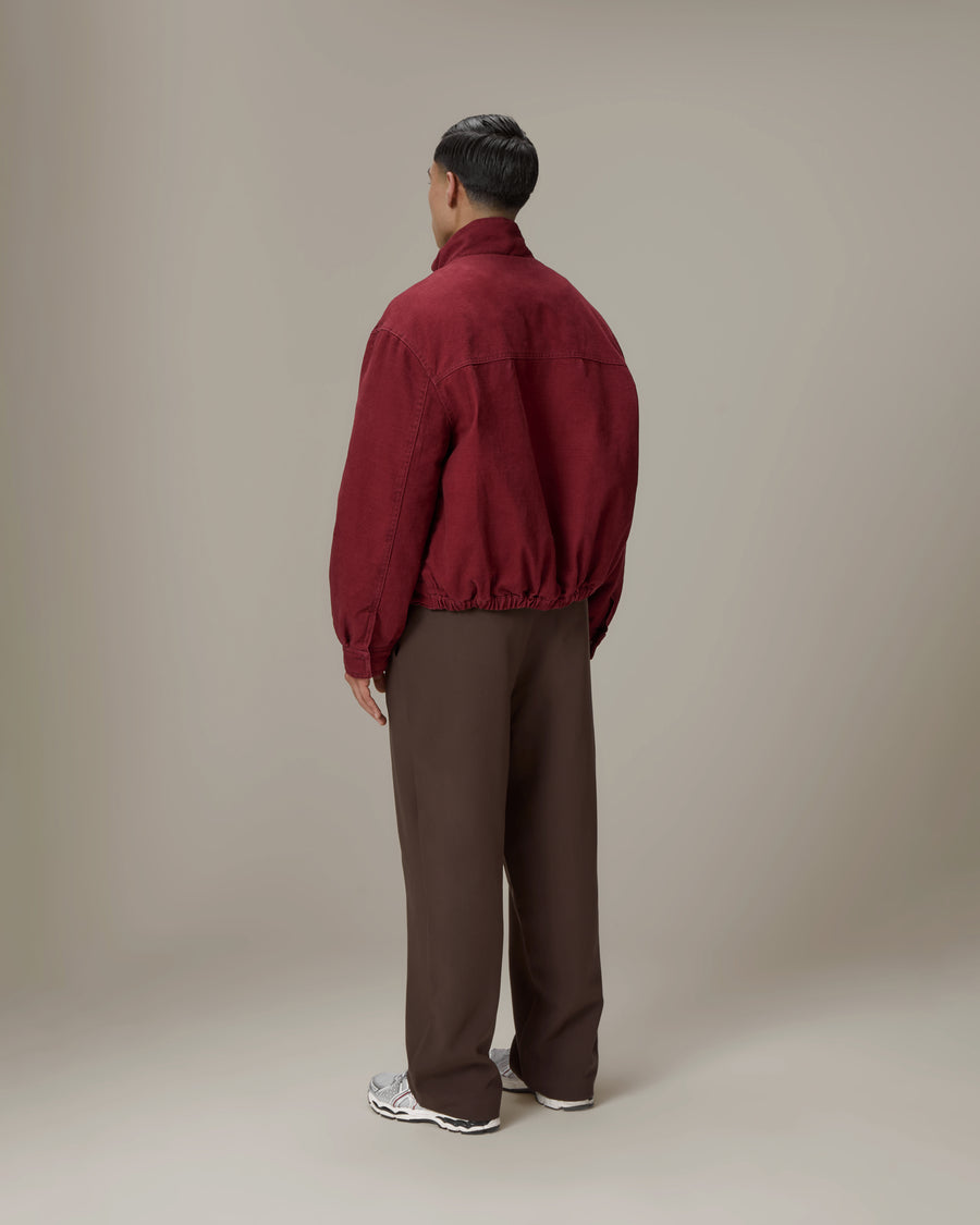 Dart Pleated Trouser