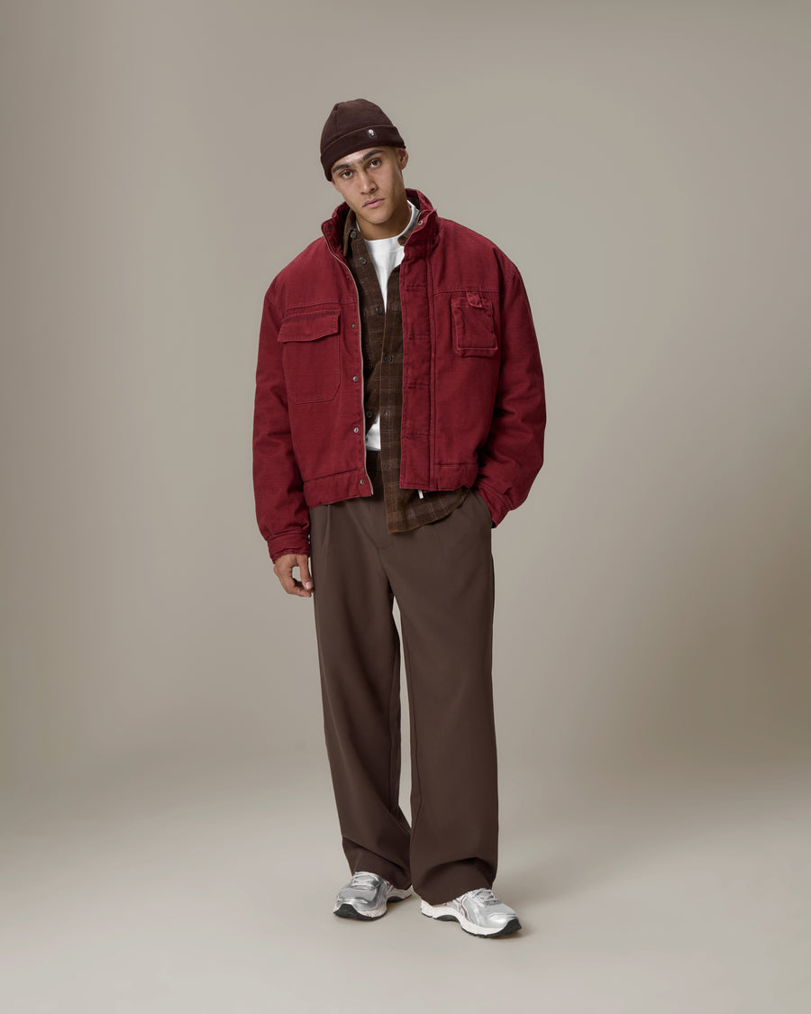 Dart Pleated Trouser