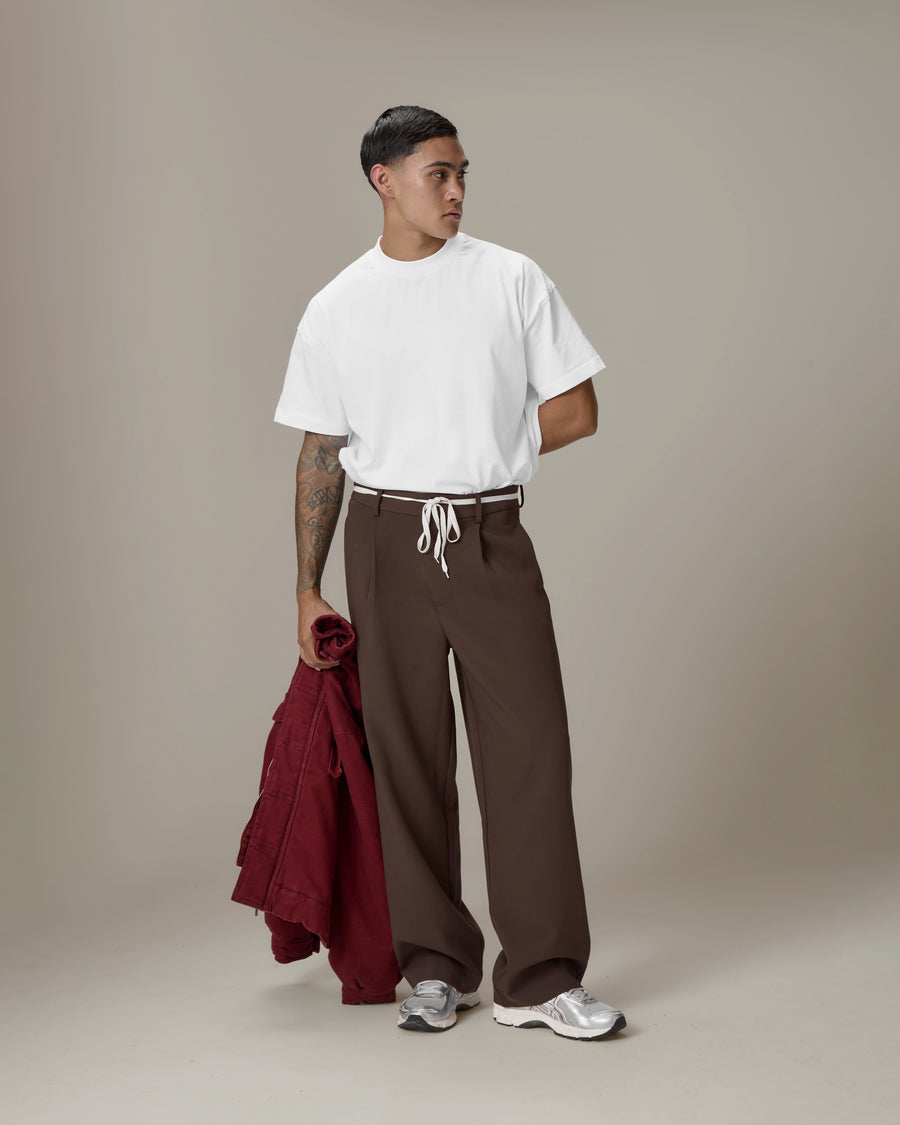 Dart Pleated Trouser