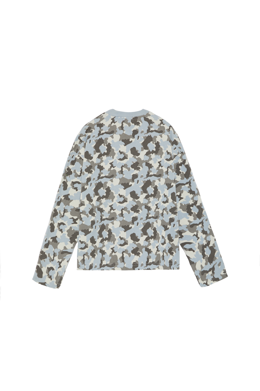 Blu Camo Long Sleeve