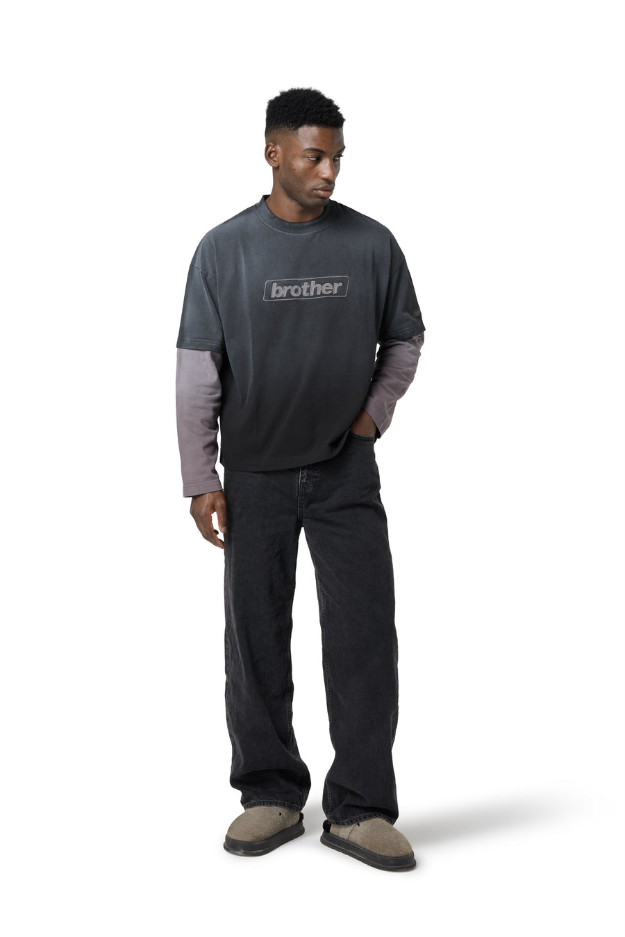 Jagger Double Layer Sleeve Tee