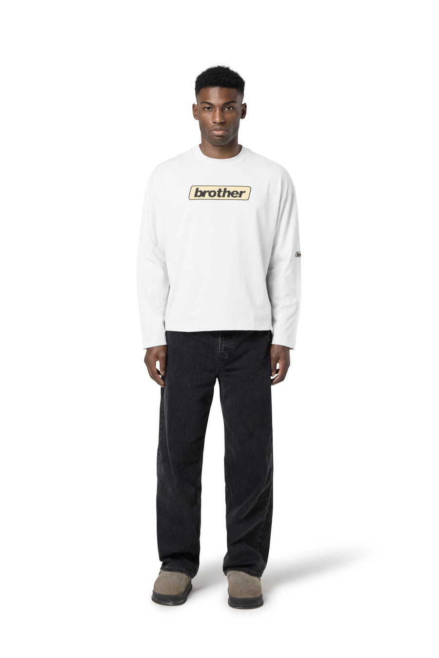 Brother Logo Sleeve Tee
