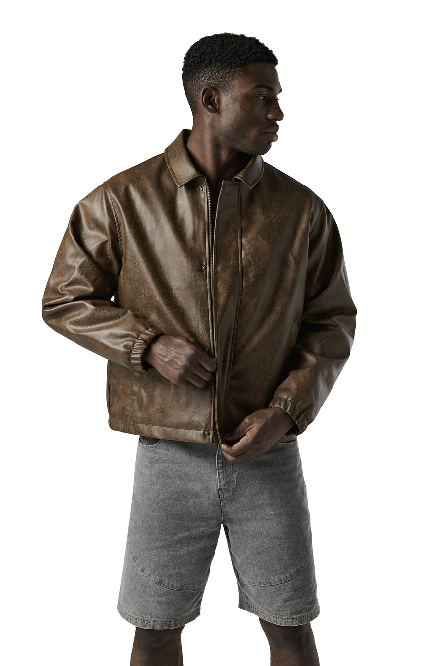 KIN Vegan Leather Jacket