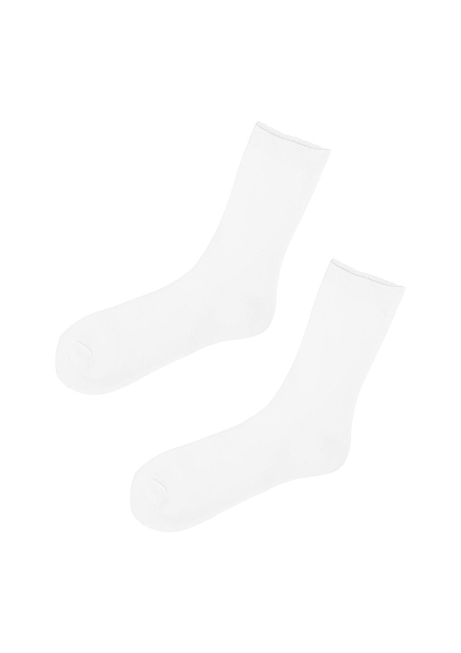 White Roll Top Socks
